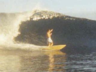 Pat Caldwell Surfing